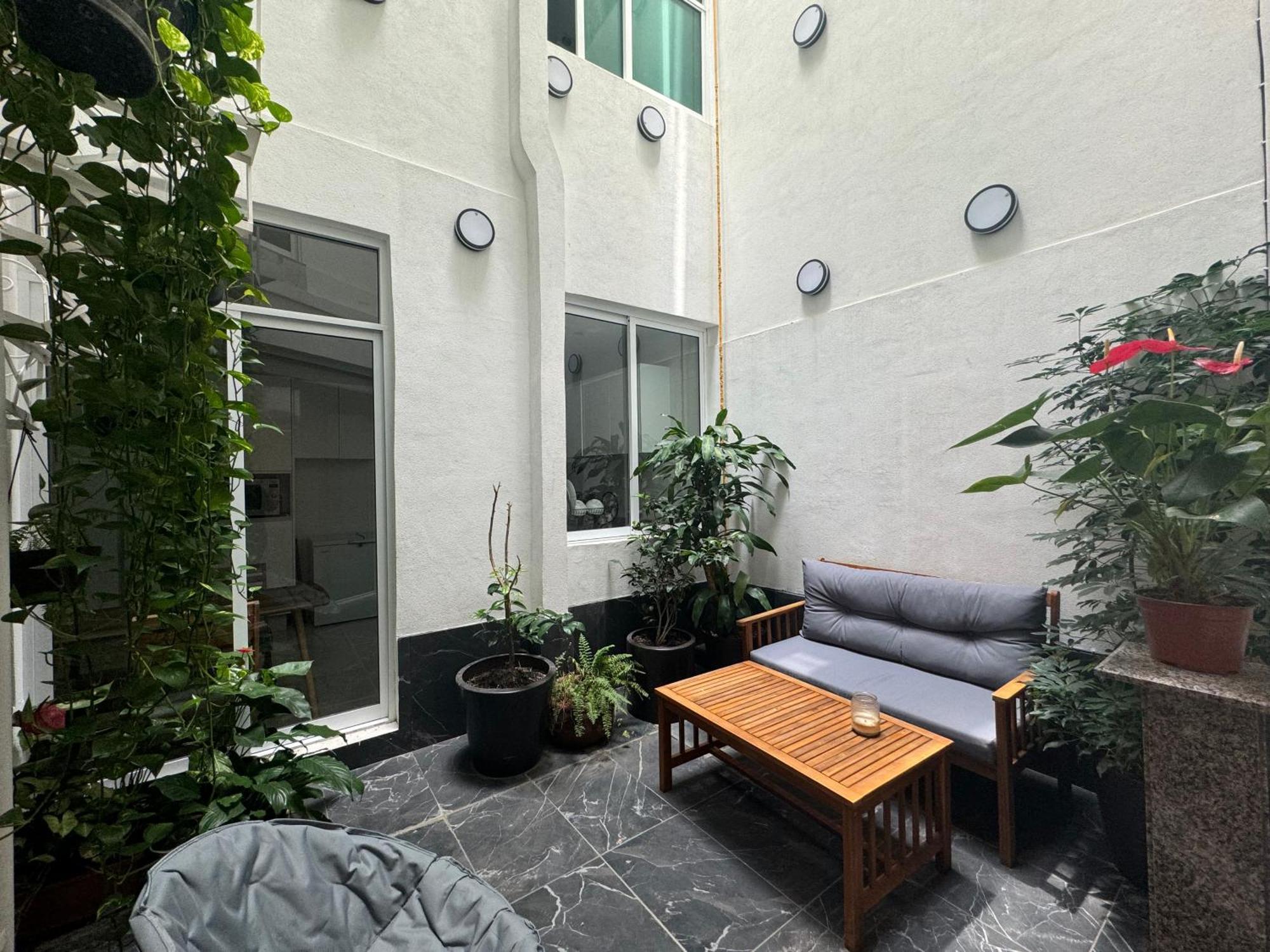 לינה וארוחת בוקר מקסיקו סיטי Casa Frida Condesa מראה חיצוני תמונה