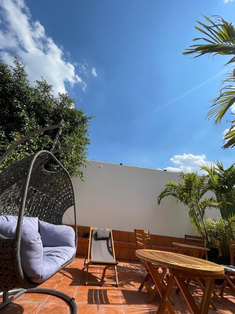 לינה וארוחת בוקר מקסיקו סיטי Casa Frida Condesa מראה חיצוני תמונה